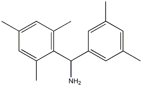 (3,5-dimethylphenyl)(2,4,6-trimethylphenyl)methanamine Struktur