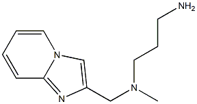 (3-aminopropyl)({imidazo[1,2-a]pyridin-2-ylmethyl})methylamine Struktur