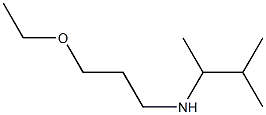 (3-ethoxypropyl)(3-methylbutan-2-yl)amine Struktur