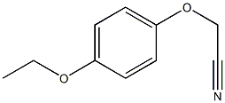 (4-ethoxyphenoxy)acetonitrile Struktur