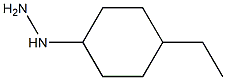 (4-ethylcyclohexyl)hydrazine Struktur