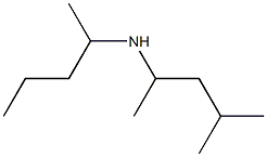 (4-methylpentan-2-yl)(pentan-2-yl)amine Struktur