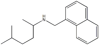 (5-methylhexan-2-yl)(naphthalen-1-ylmethyl)amine Struktur