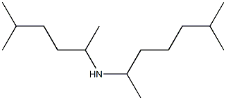 (6-methylheptan-2-yl)(5-methylhexan-2-yl)amine Struktur