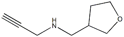 (oxolan-3-ylmethyl)(prop-2-yn-1-yl)amine Struktur