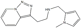 [(1-methyl-1H-pyrrol-2-yl)methyl](2-{[1,2,4]triazolo[3,4-a]pyridin-3-yl}ethyl)amine Struktur