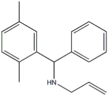 [(2,5-dimethylphenyl)(phenyl)methyl](prop-2-en-1-yl)amine Struktur