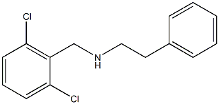 [(2,6-dichlorophenyl)methyl](2-phenylethyl)amine Struktur