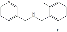 [(2,6-difluorophenyl)methyl](pyridin-3-ylmethyl)amine Struktur