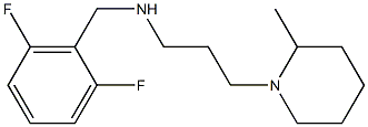 [(2,6-difluorophenyl)methyl][3-(2-methylpiperidin-1-yl)propyl]amine Struktur