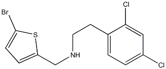 [(5-bromothiophen-2-yl)methyl][2-(2,4-dichlorophenyl)ethyl]amine Struktur