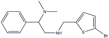 [(5-bromothiophen-2-yl)methyl][2-(dimethylamino)-2-phenylethyl]amine Struktur