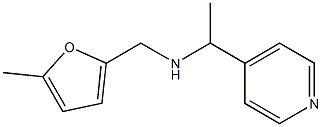 [(5-methylfuran-2-yl)methyl][1-(pyridin-4-yl)ethyl]amine Struktur