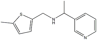 [(5-methylthiophen-2-yl)methyl][1-(pyridin-3-yl)ethyl]amine Struktur