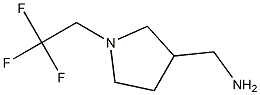 [1-(2,2,2-trifluoroethyl)pyrrolidin-3-yl]methylamine Struktur