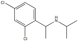 [1-(2,4-dichlorophenyl)ethyl](propan-2-yl)amine Struktur