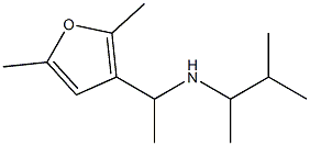 [1-(2,5-dimethylfuran-3-yl)ethyl](3-methylbutan-2-yl)amine Struktur