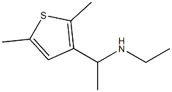 [1-(2,5-dimethylthiophen-3-yl)ethyl](ethyl)amine Struktur