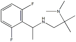 [1-(2,6-difluorophenyl)ethyl][2-(dimethylamino)-2-methylpropyl]amine Struktur