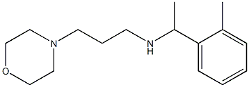 [1-(2-methylphenyl)ethyl][3-(morpholin-4-yl)propyl]amine Struktur