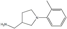 [1-(2-methylphenyl)pyrrolidin-3-yl]methylamine Struktur