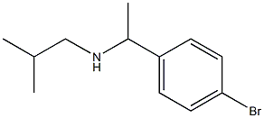 [1-(4-bromophenyl)ethyl](2-methylpropyl)amine Struktur