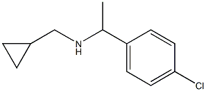 [1-(4-chlorophenyl)ethyl](cyclopropylmethyl)amine Struktur