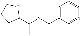 [1-(oxolan-2-yl)ethyl][1-(pyridin-3-yl)ethyl]amine Struktur