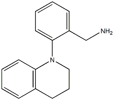 [2-(1,2,3,4-tetrahydroquinolin-1-yl)phenyl]methanamine Struktur