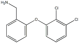 [2-(2,3-dichlorophenoxy)phenyl]methanamine Struktur