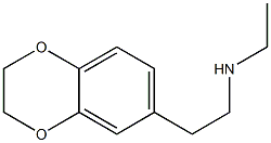 [2-(2,3-dihydro-1,4-benzodioxin-6-yl)ethyl](ethyl)amine Struktur