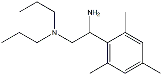 [2-amino-2-(2,4,6-trimethylphenyl)ethyl]dipropylamine Struktur