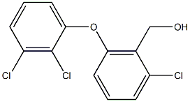 [2-chloro-6-(2,3-dichlorophenoxy)phenyl]methanol Struktur