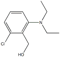 [2-chloro-6-(diethylamino)phenyl]methanol Struktur