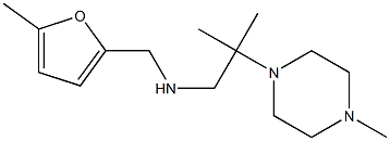 [2-methyl-2-(4-methylpiperazin-1-yl)propyl][(5-methylfuran-2-yl)methyl]amine Struktur