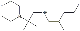 [2-methyl-2-(morpholin-4-yl)propyl](2-methylpentyl)amine Struktur