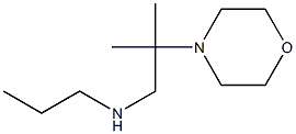 [2-methyl-2-(morpholin-4-yl)propyl](propyl)amine Struktur