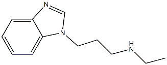 [3-(1H-1,3-benzodiazol-1-yl)propyl](ethyl)amine Struktur