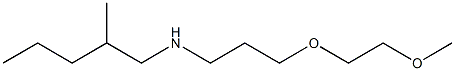 [3-(2-methoxyethoxy)propyl](2-methylpentyl)amine Struktur