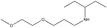 [3-(2-methoxyethoxy)propyl](pentan-3-yl)amine Struktur