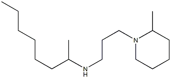 [3-(2-methylpiperidin-1-yl)propyl](octan-2-yl)amine Struktur