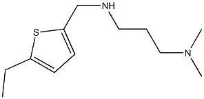 [3-(dimethylamino)propyl][(5-ethylthiophen-2-yl)methyl]amine Struktur