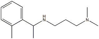 [3-(dimethylamino)propyl][1-(2-methylphenyl)ethyl]amine Struktur