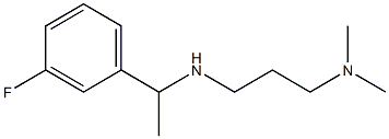 [3-(dimethylamino)propyl][1-(3-fluorophenyl)ethyl]amine Struktur