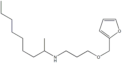 [3-(furan-2-ylmethoxy)propyl](nonan-2-yl)amine Struktur