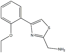 [4-(2-ethoxyphenyl)-1,3-thiazol-2-yl]methanamine Struktur