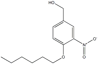 [4-(hexyloxy)-3-nitrophenyl]methanol Struktur