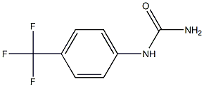 [4-(trifluoromethyl)phenyl]urea Struktur