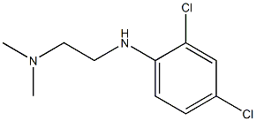 {2-[(2,4-dichlorophenyl)amino]ethyl}dimethylamine Struktur