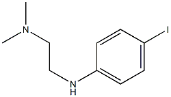 {2-[(4-iodophenyl)amino]ethyl}dimethylamine Struktur